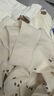 babylove新生兒夾棉套裝秋冬嬰幼兒家居服高腰寶寶護(hù)肚保暖衣服南極周末 南極周末 90 cm 曬單實(shí)拍圖