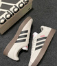 adidas T頭鞋 VL COURT復(fù)古板鞋德訓(xùn)鞋男女阿迪達(dá)斯輕運(yùn)動(dòng) 漢玉白/黑色/樹脂黃   40 曬單實(shí)拍圖