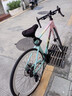 蘭令公路車自行車全內(nèi)線變速碟剎賽車成年人男學(xué)生女青少年代步單車 彩虹色 全內(nèi)線 彎把 700C（165-188CM） 27速 藍圖變速 碟剎 40刀 曬單實拍圖
