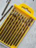 立昌M35麻花鉆頭打不銹鋼鉆頭含鈷鉆頭手電鉆打孔超硬1mm麻花鉆頭套裝 曬單實(shí)拍圖