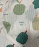童泰（TONGTAI）嬰兒連體衣夏薄款純棉衣服初生寶寶蝴蝶哈衣無(wú)骨爬服綠色59cm 曬單實(shí)拍圖