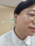 建祿翡翠銀耳釘女士氣質(zhì)高級(jí)玉石耳環(huán)首飾母親生日七夕禮物送老婆媽媽 曬單實(shí)拍圖