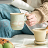 萬仟堂（Edenus）茶杯陶瓷高檔茶水分離杯泡茶杯個人水杯家用辦公伴手禮送禮 春竹A 曬單實拍圖