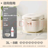 蘇泊爾（SUPOR）電飯煲0涂層3升2-3人不銹鋼家用蒸飯煲湯煮粥多功能一鍋多用智能預約小型迷你微壓電飯鍋SF30FC971 曬單實(shí)拍圖