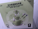 babycare兒童餐具輔食碗注水保溫碗不銹鋼叉勺寶寶吃飯喝水?huà)雰褐軞q禮盒綠 曬單實(shí)拍圖