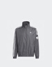 adidas情侶款復(fù)古風(fēng)梭織立領(lǐng)夾克外套男女阿迪達(dá)斯官方三葉草 深灰 M 曬單實(shí)拍圖
