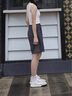 愛(ài)步（ECCO）七夕禮物 休閑鞋女 2025新款百搭平底鞋板鞋德訓(xùn)鞋 街頭272833 灰白色/白色27283350153 35 曬單實(shí)拍圖