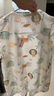 乖奇熊嬰兒衣服夏季薄款寶寶睡衣新生兒短袖連體衣純棉哈衣夏天裝爬爬服 曬單實(shí)拍圖