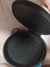 利仁（Liven）新款元寶電餅鐺家庭用加大加深38mm深烤盤(pán)1800W雙面加熱電餅檔烙餅鍋煎餅鍋烤肉鍋早餐機(jī)LR-J3436 曬單實(shí)拍圖