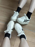 亞瑟士ASICS男女潮流運動休閑鞋 JAPAN S PF 米白色/黑色 36 曬單實拍圖