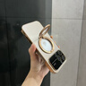 路杰森適用蘋果16手機(jī)殼磁吸殼iPhone16promax散熱鏡頭全包蘋果15防摔支架大視窗13pm高級感ip14男女12 【沙漠金】Magsafe磁吸-自帶鏡頭膜-送鋼化膜 蘋果16 ProMax 曬單實拍圖