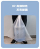 胖袋袋衣服透明防塵袋防潮加厚6絲塑料袋搬家打包袋10只裝90*120cm  曬單實(shí)拍圖