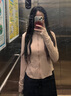小野和子修身防曬衣女士輕薄透氣冰絲防曬服夏季遮陽(yáng)外套女薄款a8 冰霧粉 L 曬單實(shí)拍圖