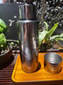 Merdeces德國(guó)精工水晶玻璃保溫杯泡茶水分離杯辦公室商務(wù)禮物 弧面蓋【380ML】 曬單實(shí)拍圖