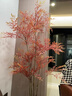 OEMG南天竹紅色高端輕奢仿真綠植客廳大型落地式裝飾擺件仿生植物假樹 【書房/公寓擺放】140cm靈動(dòng)南天竹 白色大肚盆（送吊牌+椰絲） 曬單實(shí)拍圖