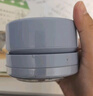 得力（deli）【兒童節禮物】充電式強吸力桌面吸塵器 迷你鍵盤(pán)除塵 橡皮屑清潔器 學(xué)生用品 藍色18884 曬單實(shí)拍圖