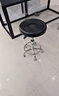 全品屋吧臺椅升降椅子高腳凳子酒吧椅前臺家用吧椅旋轉(zhuǎn)椅收銀臺實驗室 經(jīng)典黑+靠背【滑輪款】 曬單實拍圖