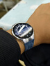 HUAWEI WATCH 5 46mm 基礎(chǔ)款 不銹鋼表殼 星河藍(lán) 素皮復(fù)合表帶首創(chuàng)X-TAP智感窗鴻蒙AI腕上小藝eSIM通信 曬單實(shí)拍圖