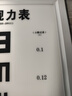 萊弗凱視力表燈箱LED醫用2.5米輕便 家用兒童成人多功能訓練視力測試表 曬單實(shí)拍圖