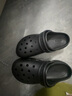 卡駱馳（crocs）經(jīng)典云朵Clog女沙灘洞洞鞋涼拖鞋206750 206750-001  35  曬單實(shí)拍圖
