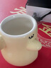 肆月可愛貼貼杯情侶水杯一對馬克杯帶蓋陶瓷杯生日禮物杯子 抱抱杯 曬單實拍圖