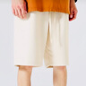 名創(chuàng)優(yōu)品（MINISO）重磅短褲男夏季戶外運(yùn)動(dòng)直筒五分褲青少年潮流百搭中褲 黑 XL 曬單實(shí)拍圖
