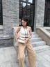 CinvaiKrose劍橋包包女包2025年新款斜挎包單肩包女士小手提包生日禮物送女友 米色【送女友老婆女生禮物走心】 曬單實(shí)拍圖