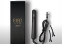 FIFN直板夾直發(fā)卷發(fā)兩用小夾板男生電夾板空氣劉海卷發(fā)棒宿舍可用小型迷你便攜燙發(fā)棒 炫酷黑 曬單實(shí)拍圖