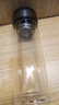 【?京東物流配送】高硼硅雙層玻璃杯大容量泡茶杯水杯子茶水分離 【雙層加厚】茶杯 350ml 1只 曬單實(shí)拍圖