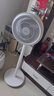 美的（Midea）【暴風(fēng)循環(huán)】空氣循環(huán)扇大風(fēng)量搖頭電風(fēng)扇家用臺式落地扇輕音臥室節(jié)能小風(fēng)扇柔風(fēng)輕羽扇 FGA24TQ 曬單實(shí)拍圖