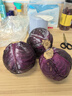 京鮮生山東新鮮紫甘藍(lán)凈重4.5斤 新鮮蔬菜 單果350g+沙拉蔬菜 源頭直發(fā) 曬單實(shí)拍圖