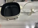 小熊（Bear）電火鍋 鴛鴦鍋家用火鍋專用鍋分體多功能鍋 涮肉鍋火鍋鍋3分鐘速沸分區(qū)控溫 D60J1 6.5L 曬單實(shí)拍圖