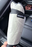 固特異（Goodyear）汽車(chē)遮陽(yáng)傘防曬隔熱車(chē)載前擋車(chē)內遮陽(yáng)擋風(fēng)玻璃擋板通用大號米白 曬單實(shí)拍圖