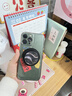 MIRACLE HEART奇心磁吸手機支架適用于蘋(píng)果華為小米手機指環(huán)扣背貼車(chē)載桌面折疊超薄背吸固定吸附氣囊支架便攜 氣囊啞光黑款【強磁吸附】360°滑轉 曬單實(shí)拍圖