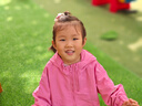 ASK JUNIOR女童外套2025秋裝小童袖口五角星休閑連帽登山服外套 粉色 110 曬單實拍圖