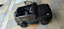 福兒寶奔馳授權(quán)大G兒童電動(dòng)車玩具車可坐人四輪帶遙控越野小孩寶寶送禮 四驅(qū)黑+減震器+后備箱+皮座+軟胎 曬單實(shí)拍圖