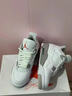 CLENIKEED莆田純原AIR喬4 AJ4高幫籃球鞋白帆午夜藍灰兔子白水泥休閑運動(dòng)鞋 AJ4-白奧利奧NIKE 42 曬單實(shí)拍圖