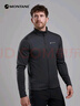 MONTANE盟泰恩FURY LITE JACKET輕量抓絨外套男高彈吸濕排汗野外徒步夾克 MIDNIGHT GREY 午夜灰 L 曬單實(shí)拍圖