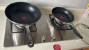 特福（Tefal）316L不銹鋼炒鍋 鈦強(qiáng)化不粘鍋聚油炒菜鍋 電磁爐燃?xì)庠钔ㄓ?雅廚Pro款煎炒鍋 28cm 曬單實(shí)拍圖