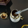 BEMEGA純鈦保溫杯女士高顏值2025新款吸管鈦杯帶把手咖啡水杯子生日禮物 皓月銀（抗菌雙層純鈦 禮盒裝） 曬單實(shí)拍圖