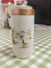 羊脂玉白瓷小號(hào)茶葉罐陶瓷便攜旅行迷你密封罐空罐紅茶綠茶儲(chǔ)存罐 羊脂玉鋁蓋茶葉罐-三生有幸 曬單實(shí)拍圖