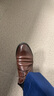 GXG男鞋秋季商務(wù)正裝德比鞋真皮男士皮鞋 棕色 41 曬單實(shí)拍圖