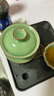京東京造 龍泉青瓷三才蓋碗 哥窯經(jīng)典功夫茶具茶杯 開片可養(yǎng) 曬單實(shí)拍圖