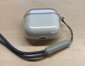 品勝 適用AirPods4保護套 AirPods四代保護殼通用降噪版2024款蘋(píng)果耳機保護套透明軟殼防摔防刮 含掛繩 曬單實(shí)拍圖