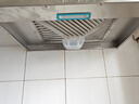 泓鈞出租房抽油煙機(jī)家用大吸力排氣扇強(qiáng)力換氣扇廚房攏煙式簡(jiǎn)易油煙機(jī) 【按鍵+照明】8寸雙速+2米套裝 曬單實(shí)拍圖