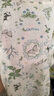 歐孕（OUYUN）竹棉嬰兒睡袋投降式防驚跳睡袋春夏襁褓包巾 花語(yǔ)圖鑒65*26 曬單實(shí)拍圖