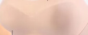 Qbily 無肩帶內(nèi)衣女 抹胸內(nèi)衣裹胸式內(nèi)衣無鋼圈大胸文胸美背胸罩女 【深膚M碼】=90-110斤+兩條肩帶 曬單實(shí)拍圖