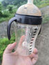 卡蜜迪（kamidi）ppsu奶瓶新生嬰兒大寶寶仿母乳斷奶吸管奶瓶300ml-Y孔 曬單實(shí)拍圖