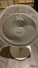 美的（Midea）電風(fēng)扇 家用七葉立式落地扇宿舍臥室輕音節(jié)能搖頭桌面小風(fēng)扇大風(fēng)力空氣循環(huán)風(fēng)扇 SAF30AC  曬單實拍圖