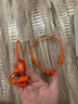 韶音（SHOKZ）OpenRun Pro 2 S820開放式藍(lán)牙耳機(jī)骨傳導(dǎo)耳機(jī)運(yùn)動(dòng)跑步騎行無(wú)線 熔巖橙 曬單實(shí)拍圖